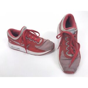 Nike Air Max Zero Essential Sneakers Red Grey Boys Size 4.5‎ Shoes